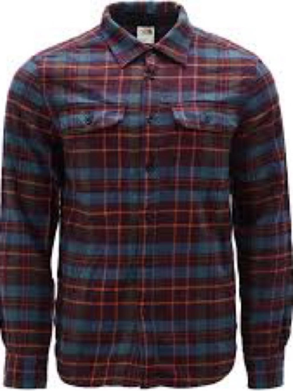 SALE THIS WEEKEND! 🍾 
The North Face Plaid Flannel Shirt Jacket in Plum